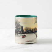 Kerstavond, mooie kunst, Mok (Midden)