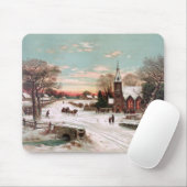 Kerstavond Mousepad Muismat (Met muis)