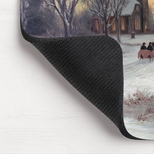 kerstavond muismat (Hoek)