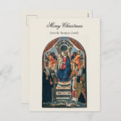  kerstavond nativiteit Christelijk Feestdagenkaart (Voorkant / Achterkant)