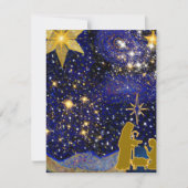 kerstavond notitiekaartje (Voorkant)