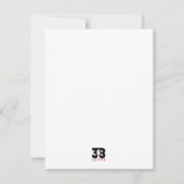 kerstavond notitiekaartje (Achterkant)