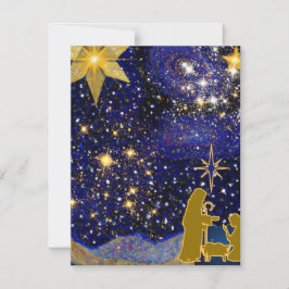 kerstavond notitiekaartje