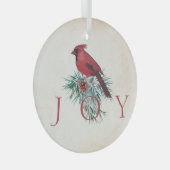  kerstavond op maat glas ornament (Voorkant Rechts)