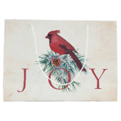 kerstavond op maat groot cadeauzakje (Achterkant)