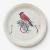  kerstavond op maat papieren bordje (Voorkant)