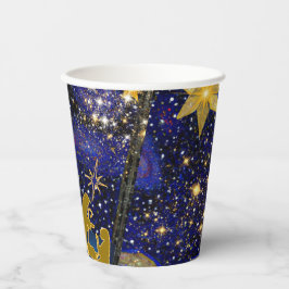 kerstavond papieren bekers