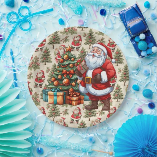 kerstavond papieren bordje (Feest)