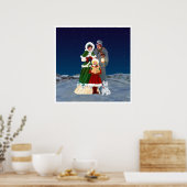 kerstavond poster (Keuken)