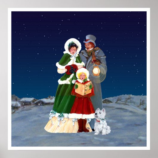 kerstavond poster (Voorkant)