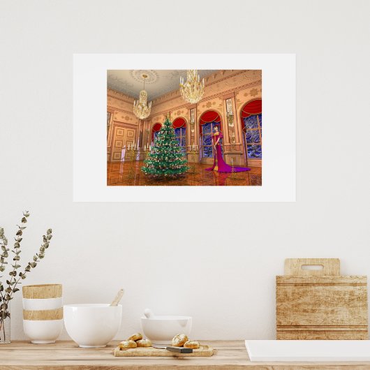 kerstavond poster (Keuken)