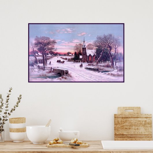 Kerstavond Poster (Keuken)