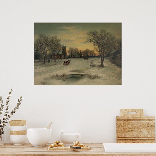 Kerstavond - Poster #1 (Keuken)