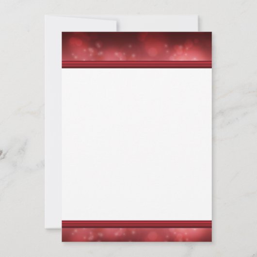 Kerstavond rode en witte snoepsuikerriet kaart (Achterkant)