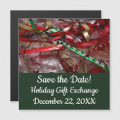 Kerstavond Rood Groen en Gold Holiday (Voorkant / Achterkant)