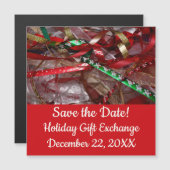 Kerstavond Rood Groen en Gold Holiday (Voorkant / Achterkant)