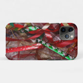 Kerstavond Rood Groen en Gold Holiday Case-Mate iPhone Case (Achterkant (horizontaal))