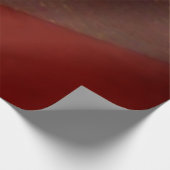 Kerstavond Rood Groen en Gold Holiday Houten Poster (Hoek)