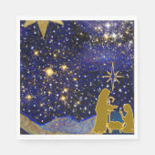 kerstavond servet (Voorkant)