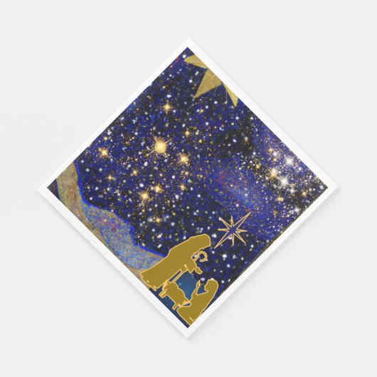 kerstavond servet (Hoek)