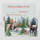 Kerstavond Shenanigans met Aussies Kaart (Voorkant / Achterkant)