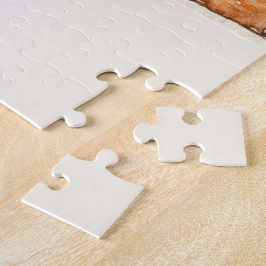 Kerstavond Sleutelhanger keramische bal Ch Legpuzzel (Zijkant)