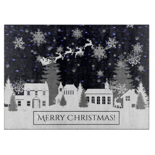 Kerstavond Snijplank (Voorkant)