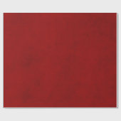 Kerstavond Solid Holiday Kleur Achtergrond Trend Cadeaupapier (Vlak)