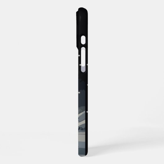 Kerstavond Telefoonhoesjes iPhone Hoesje (Linkerkant)