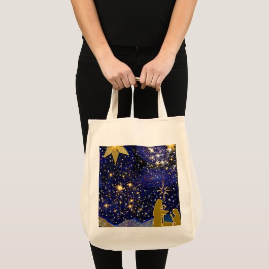 kerstavond tote bag (Voorkant (product))