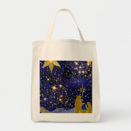 kerstavond tote bag