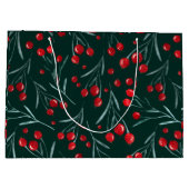 Kerstavond - traditionele kerstverpakking groot cadeauzakje (Achterkant)