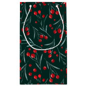 Kerstavond - traditionele kerstverpakking klein cadeauzakje (Achterkant)