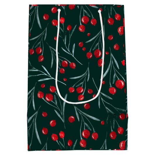 Kerstavond - traditionele kerstverpakking medium cadeauzakje (Achterkant)