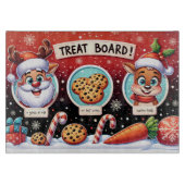 Kerstavond Trekbordcadeau | Melk en koekjes Snijplank (Voorkant)