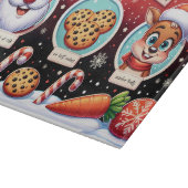 Kerstavond Trekbordcadeau | Melk en koekjes Snijplank (Hoek)