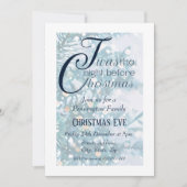 kerstavond | Uitnodiging voor feestjes (Voorkant)
