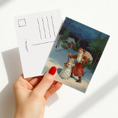 kerstavond |  vakantie briefkaart