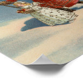 kerstavond |  vakantie poster (Hoek)