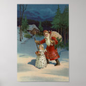 kerstavond |  vakantie poster (Voorkant)