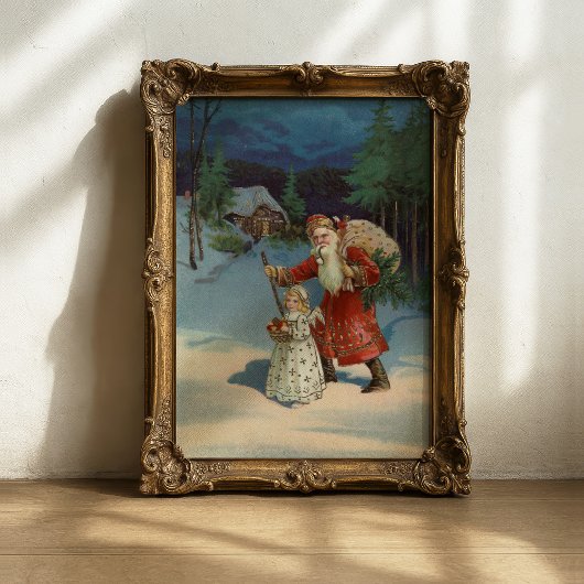 kerstavond |  vakantie poster