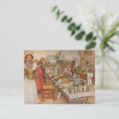 Kerstavond van Carl Larsson,  Feestdagen (Staand voorkant)