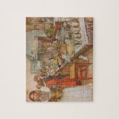 Kerstavond van Carl Larsson,  Feestdagen Legpuzzel (Verticaal)