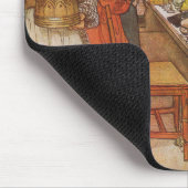 Kerstavond van Carl Larsson,  Feestdagen Muismat (Hoek)