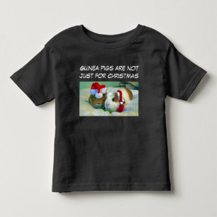 Kerstavond van cavia kinder shirts
