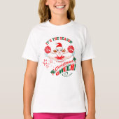 Kerstavond van Cheerleader T-shirt (Voorkant)