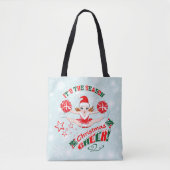 Kerstavond van Cheerleader Tote Bag (Voorkant)