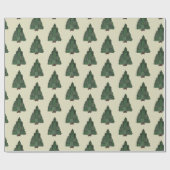 Kerstavond van de stad Gebouwen Zaken/Bedrijf Cadeaupapier (Vlak)