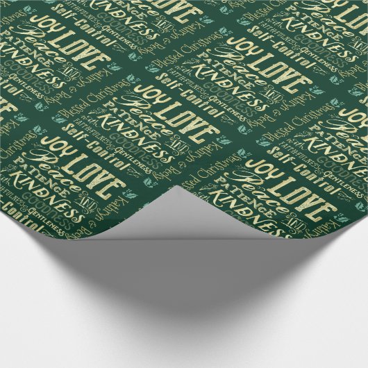 Kerstavond van het Gedistilleerde Goud Cadeaupapier (Hoek)