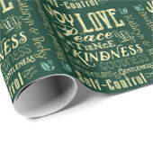 Kerstavond van het Gedistilleerde Goud Cadeaupapier (Rol Hoek)